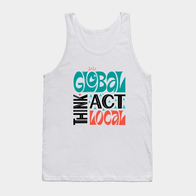 think global Tank Top by VasilevskayaKate